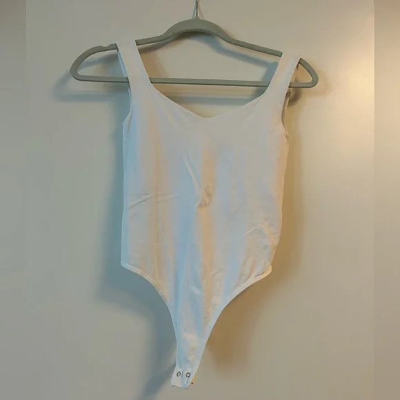 Free People white bodysuit - Picture 1 of 4